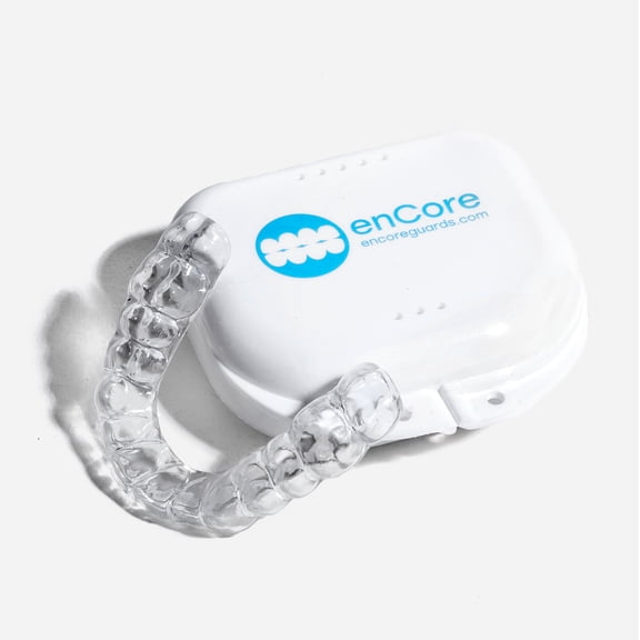 enCore Guards - Custom Dental Night Guard/Mouth Guard for Protection Against Teeth Grinding/Clenching/Bruxism and TMJ Relief - One (1) Guard