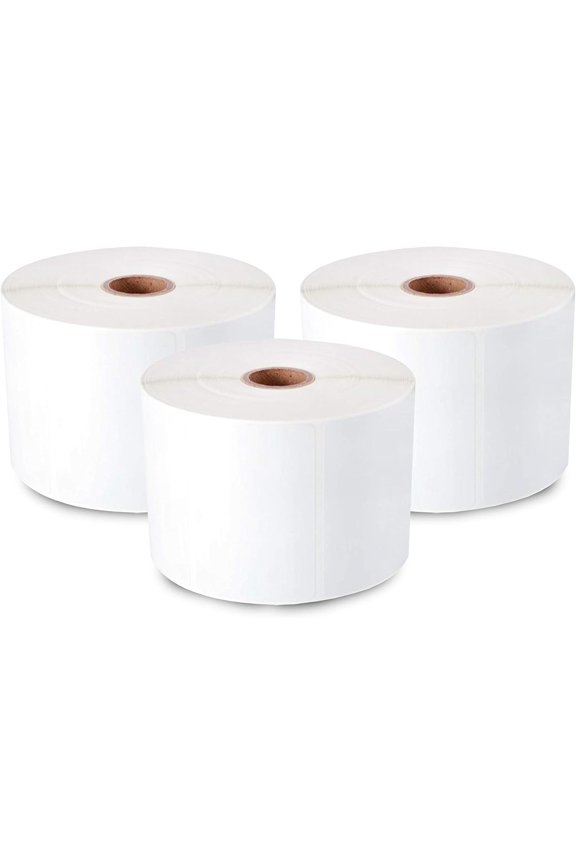 enKo [3 Rolls, 2100 Labels] - 2-1/4 x 2" Direct Thermal Labels, FBA Stickers, FN SKU Labels Compatible for Zebra/Eltron