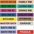 thumbnail image 1 of enKo - Home Moving Packing Labels Stickers for Box - Color Coded for Boxes, Packing Box Fragile Stickers (16 Roll, 800 Labels, 4 Bedroom House), 1 of 6