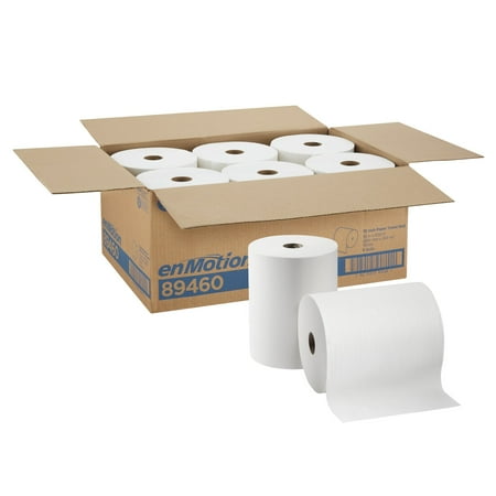 enMotion Paper Towel - 10 Inches x 800 Feet, White, 6 Count
