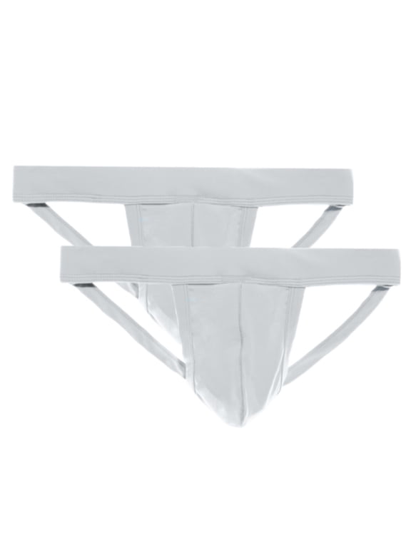 enV Men's Athletic Supporter Performance Jockstrap with Elastic Waistband - Sport Underwear (Size - X Large)