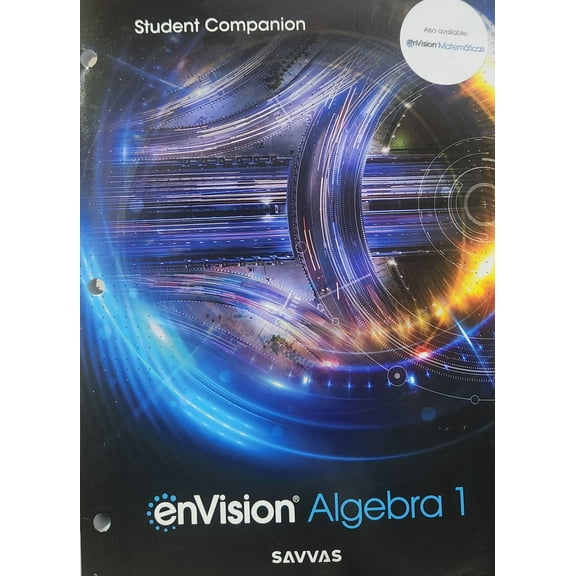 enVision Algebra 1, Common Core Student Companion, c. 2024, 9781418401887, 1418401889