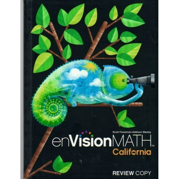 Pre-Owned enVision Math California Student Textbook Hardcover Randall Charles