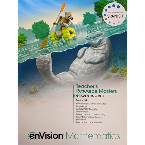 enVision Mathematics 2020 Teacher Resource Masters Grade 4 Volume 1, c. 2020, 9780134954189, 0134954181