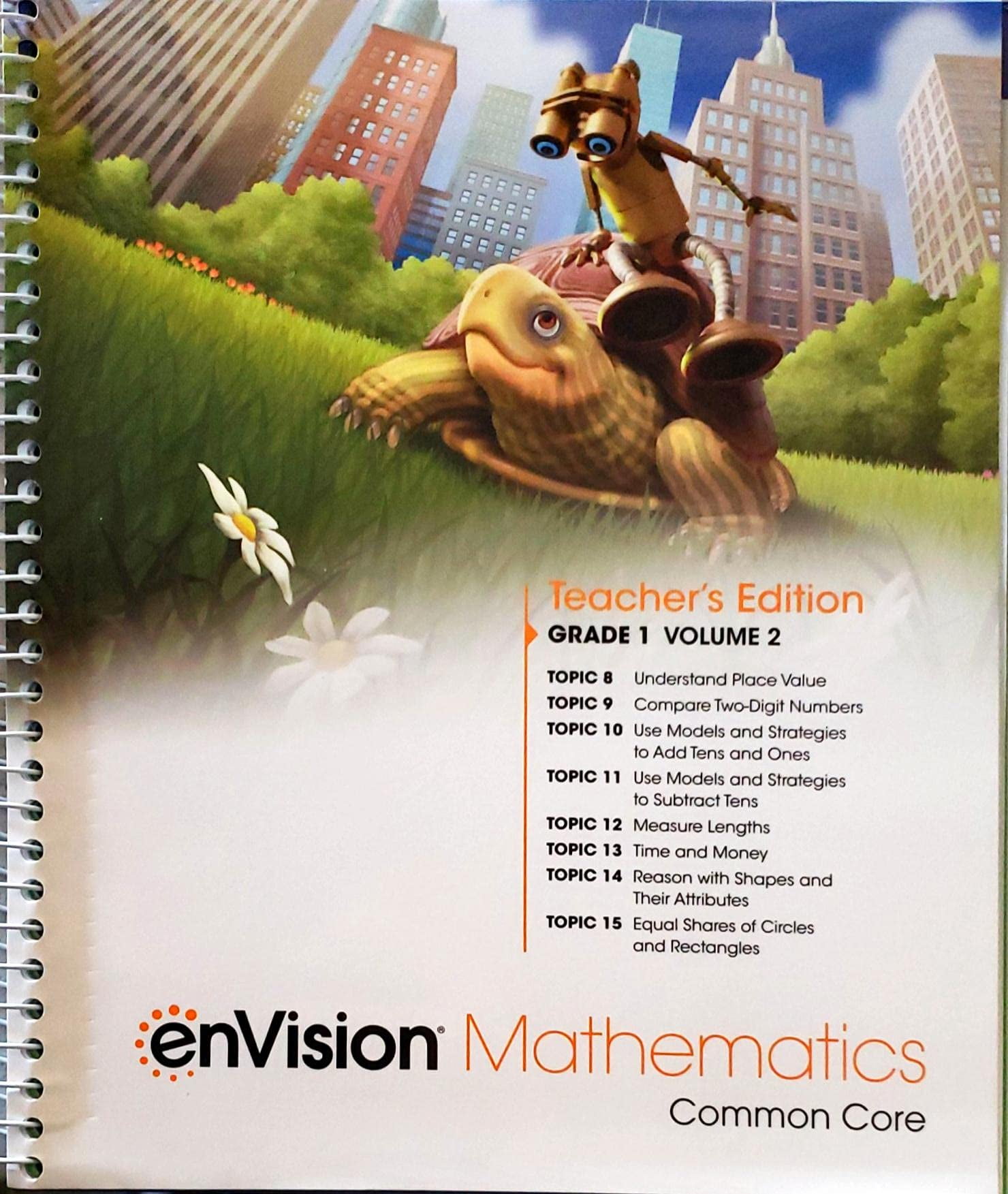 enVision Mathematics, Common Core, Grade 1, Volume 2, Topics 815