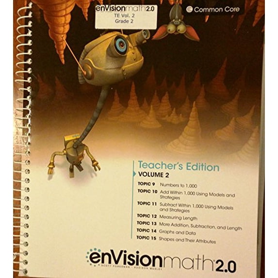 Pre-Owned enVisionmath2.0 - 2016 Common Core Teacher Edition Volume 2 Grade 2 Paperback