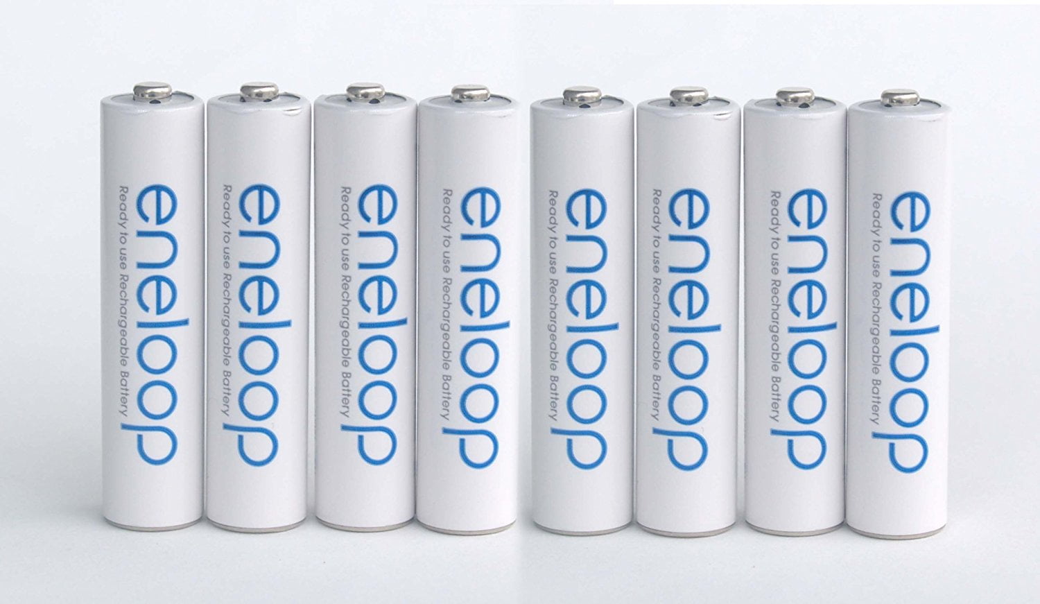 eneloop (2nd gen) AAA 1500 Cycle, Ni-MH Pre-Charged Rechargeable Batteries, 8 Pack (discontinued by manufacturer)