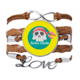 thumbnail image 1 of english classic emotional lyrics spirit bracelet chain ornament wristband, 1 of 4