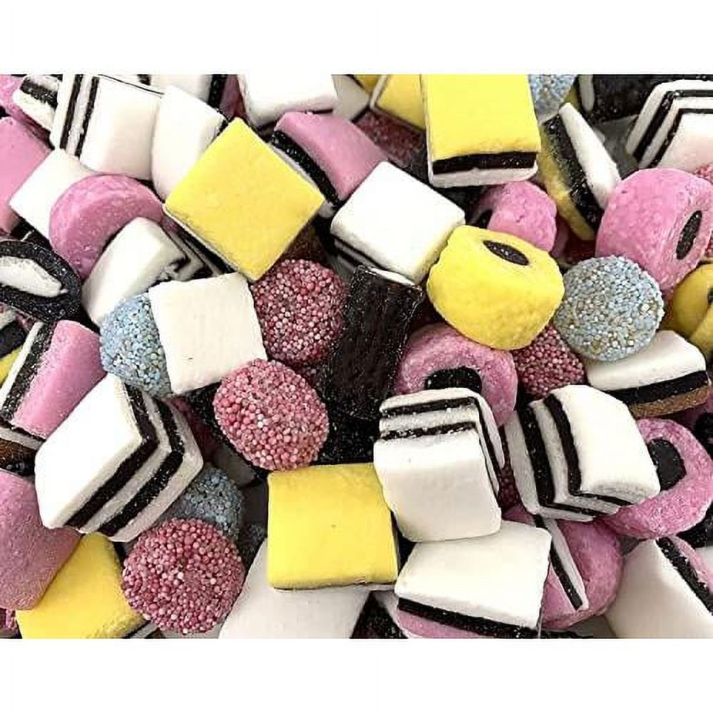 english licorice allsorts candy, assorted flavors (6.6lb)