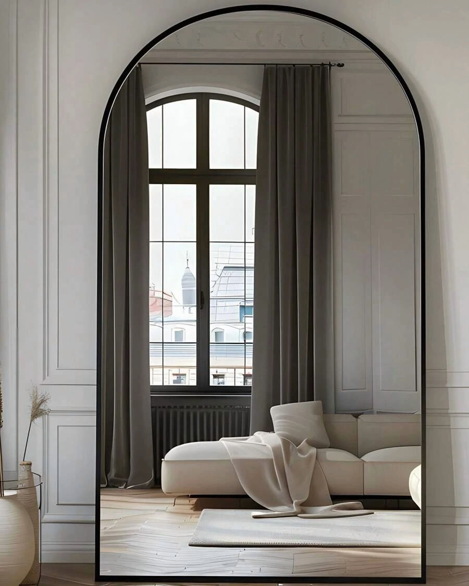 ength Mirror With Stand, Full Body Mirror, Stand Up Mirror, Standing ...