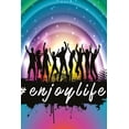 thumbnail image 1 of #enjoylife notebook : Notebook graph paper 120 pages 6x9 perfect as math book, sketchbook, workbook and diary for joyful people (Paperback), 1 of 1
