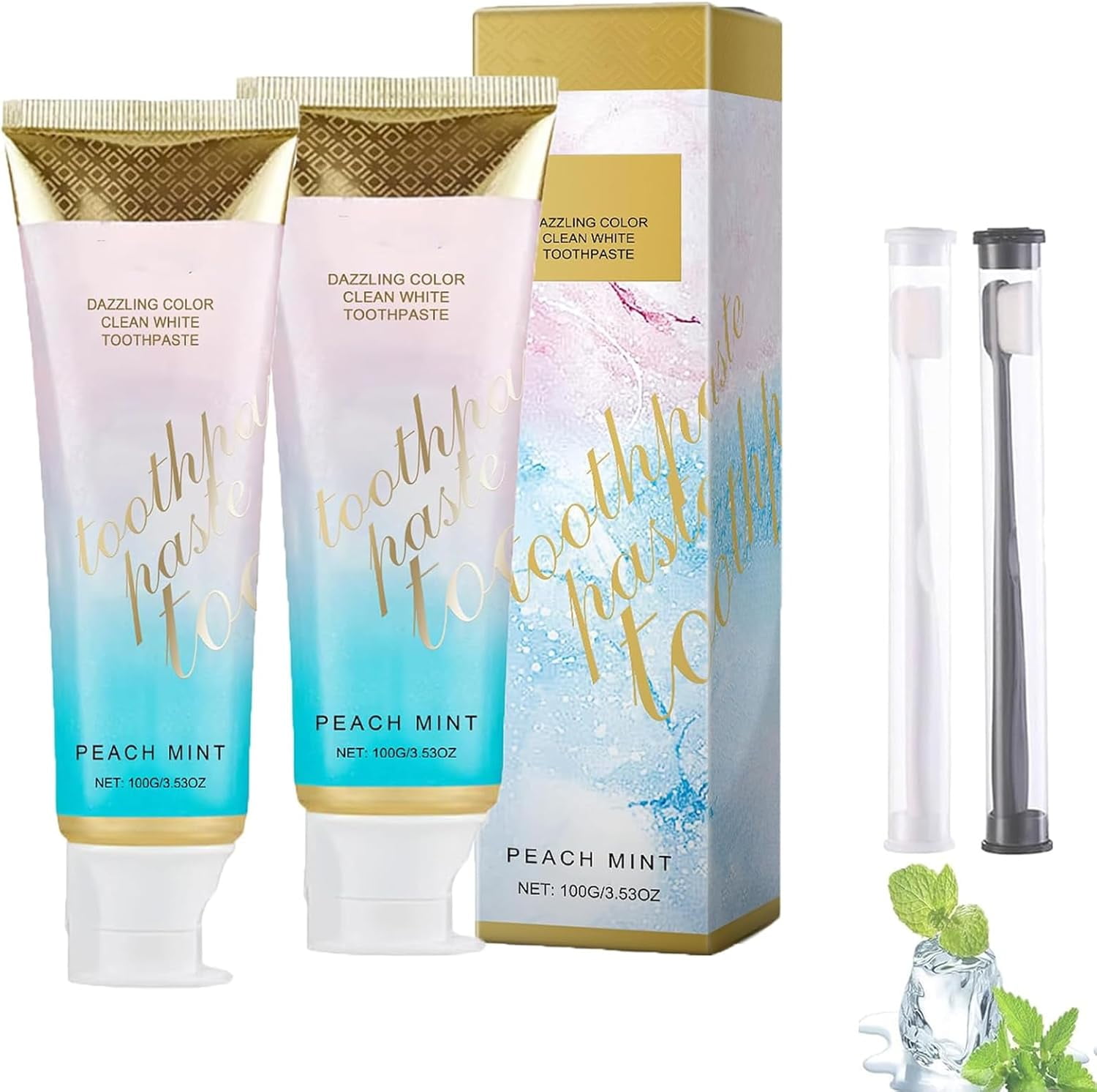 enkfyh Peachloft Toothpaste, Glow Tulip Toothpaste, Peachloft Teeth ...