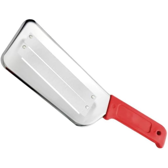 enkfyh Stainless Steel Dual Blade Julienne Cutter, Stainless Steel Shredder Knife, Multifunctional Vegetable Cutter, Cabbage Slicer Shredder, Stainless Steel Dual Blade Julienne