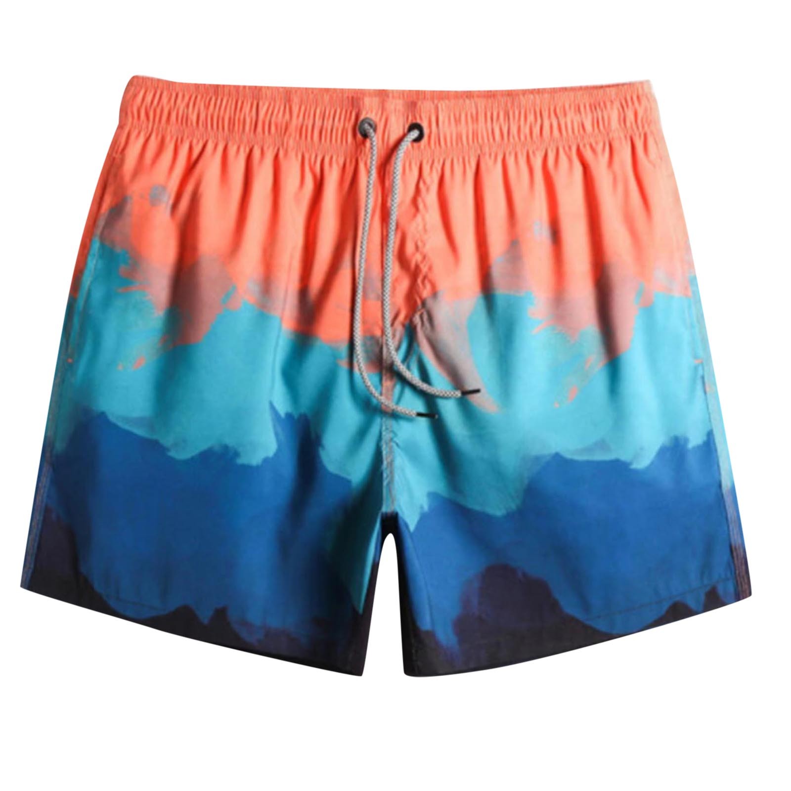 ens Swim Trunks Stretch Beach Shorts Quick Dry with Pockets NoChafing