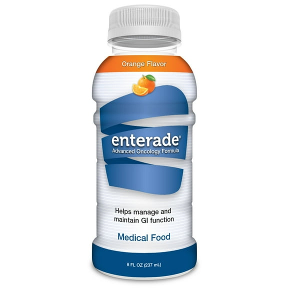 enterade Advanced Oncology Oral Supplement Orange 8 oz Bottle 12 Ct