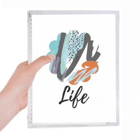 enthusiasm s art notebook loose diary refillable journal statiry
