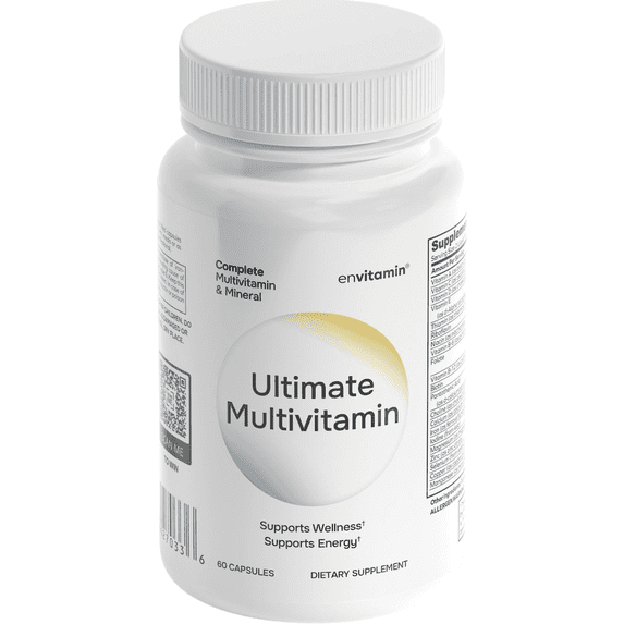 envitamin Ultimate Multivitamin Multimineral and Superfood with 42 Fruit and Vegetable Blend, 60 Count
