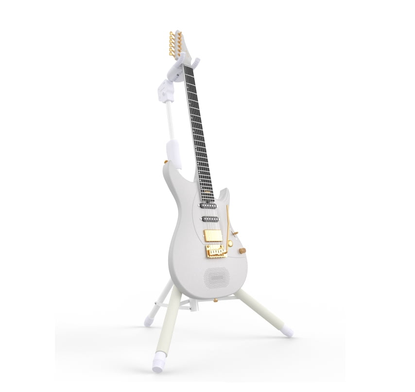 enya Auto-Lock Guitar Stand - Heavy Duty Steel, 33lbs Capacity, 360° Non-Slip Base & Military Anti-Rust | 3-Second Setup, Foldable for Stage/Travel/Studio