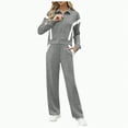thumbnail image 1 of enyan 2 Piece workout Lounge Sets for Women Travel Sweatsuits Fall Outfits Loungewear Matching Clothing Set 2025 Lounge Sets for Women Dark Gray,XL, 1 of 4