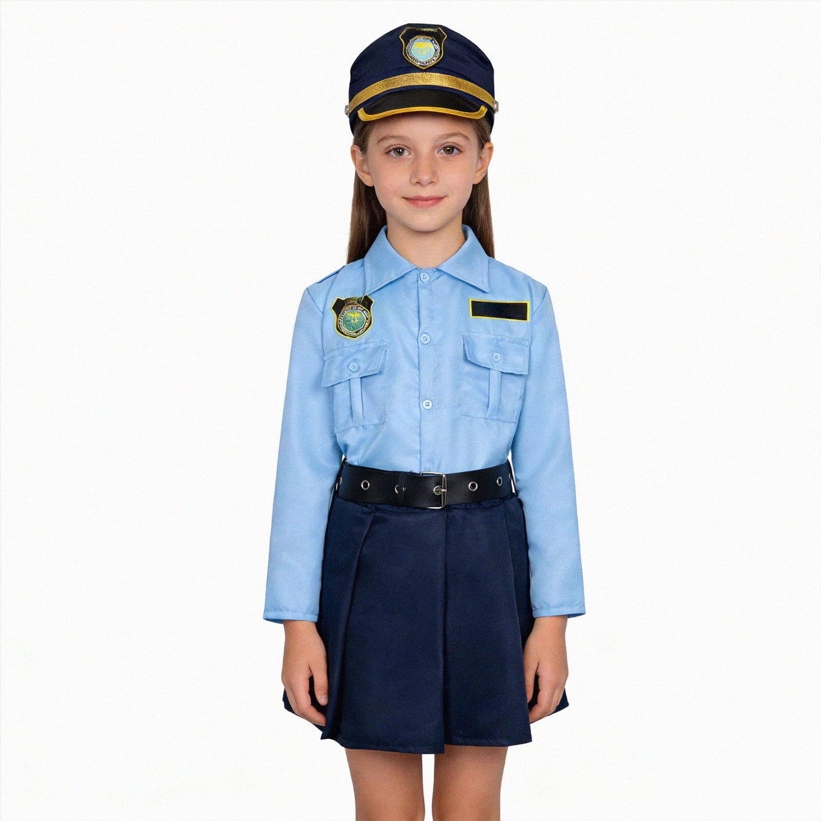 enyan 8M-5Y Baby Girl Clothes Toddler Ruffle Long Sleeve T Shirt Tees Tops Flare Pants Infant Toddler Two Piece Spring Summer Outfits,Blue,9-11 Years
