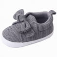 thumbnail image 1 of enyan B'aby B'oy Sneakers B'aby B'oys G'irls First Walking Shoes Infant Sneakers Crib Shoes Breathable Lightweight Slip On Shoes Grey,Size 4, 1 of 6