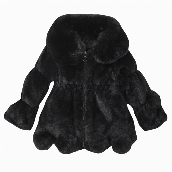 enyan B'oys Winter Coat B'oy's Winter Coat with Hood WarmWinter Jacket Packable Puffer Jacket Black,6-7 Years