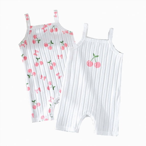 enyan Baby Bodysuit Boy Short Sleeve Infant One-Piece Bodysuit Soft Cotton 0 3 6 9 12 18 24 Months(White,3-6 Months)
