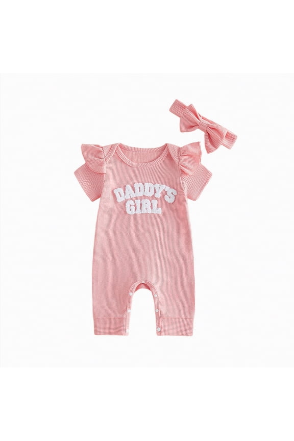 Baby Onesies Boy Newborn Boy Girl Coming Home Outfit Baby Infant Sleeper Gown Nightgown Outfits Cute Spring & Summer P'ajamas,Pink,3-6 Months