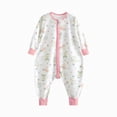 thumbnail image 1 of enyan Baby Sleep Sack with Legs Infant Sleepsuit Newborn Long Sleeve Wearable Blanket for Boys Girls(Light Pink,2-3 Years), 1 of 4