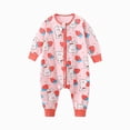 thumbnail image 1 of enyan Baby Sleep Sack with Legs Infant Sleepsuit Newborn Long Sleeve Wearable Blanket for Boys Girls(Red,2-3 Years), 1 of 4