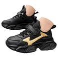 thumbnail image 1 of enyan Boys Shoes Kids Sneakers for Boys Running Shoes Lightweight Sport Gold,3, 1 of 2