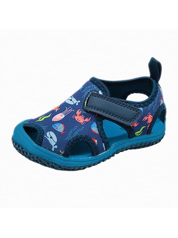 Dress Shoes For Girls Girls Jelly Sandals Summer Breathable Waterproof Fisherman Shoes For Girl Closed Toe Beach Flat-Sandals For Toddler Little Kid Big Kids,Purple,Size 10
