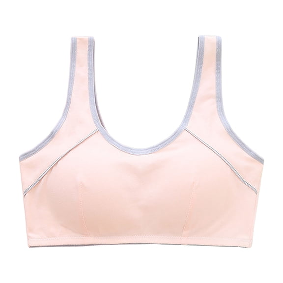 enyan Girl Training Bras for Girls 10-16 Sports Seamless Bra with Removable Padding Bras