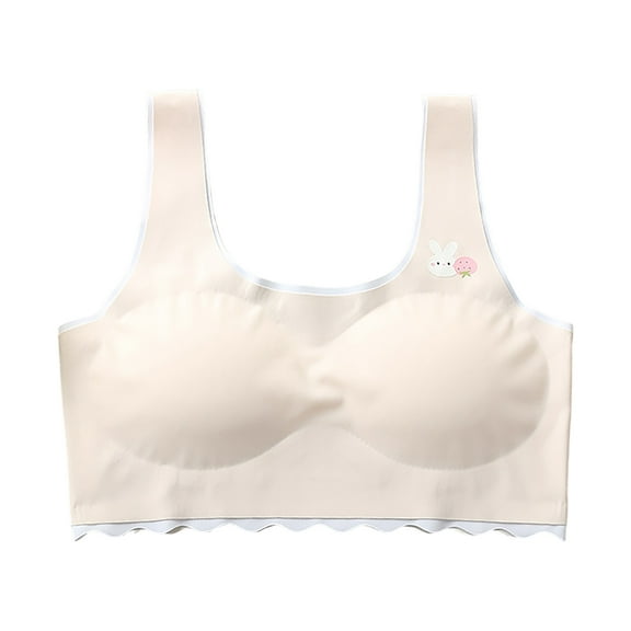 enyan Girl Training Bras for Girls 10-16 Sports Seamless Bra with Removable Padding Bras