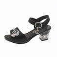 thumbnail image 1 of enyan Girls Jelly Sandals Summer Breathable Waterproof Fisherman Shoes For Girl Closed Toe Beach Flat-Sandals For Toddler Little Kid Big Kids Dress Shoes For Girls,Black,Size 1.5, 1 of 6