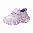 thumbnail image 1 of enyan Girls Sneakers Boys Girls Shoes Non-Slip Tennis Shoes Fashion Lightweight Breathable Kids Sneakers,Purple,Size 8, 1 of 7