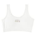 thumbnail image 1 of enyan Girls Soft Training Bras 7-12 Seamless First Bra Girls Sports Bras Longline Crop - No Pads, Chest Double Lined, 1 of 3