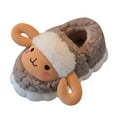 thumbnail image 1 of enyan House Slippers for Girls Toddler Boys Girls Slippers Kids Cute Bunny Plush Slippers Winter Warm House Shoes(Coffee,1), 1 of 4
