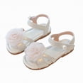 thumbnail image 1 of enyan Kids Sandals Boys Girls Slide Summer Non-slip Toddler Slippers with Adjustable Straps for Indoor & Outdoor Toddler Sandals,Beige,Size 7, 1 of 7