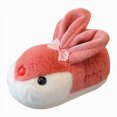 thumbnail image 1 of enyan Kids Slippers Boys Girls Warm Winter House Slippers Big Little Kids Non-Slip Soft Plush Memory Foam Home Shoes for Indoor Outdoor Slippers for Toddlers Watermelon Red,Size 10, 1 of 5