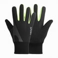 thumbnail image 1 of enyan Kids Winter Snow Ski Gloves for Boys Girls Children Snowboard Waterproof Thermal Fleece Gloves for Cold Weather,Green,5-7 Years, 1 of 7
