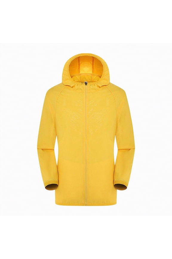 Long Sleeve Oversized Button Up V Neck Blouses Tops Loose Shacket Jacket Women's Jackets Yellow,M