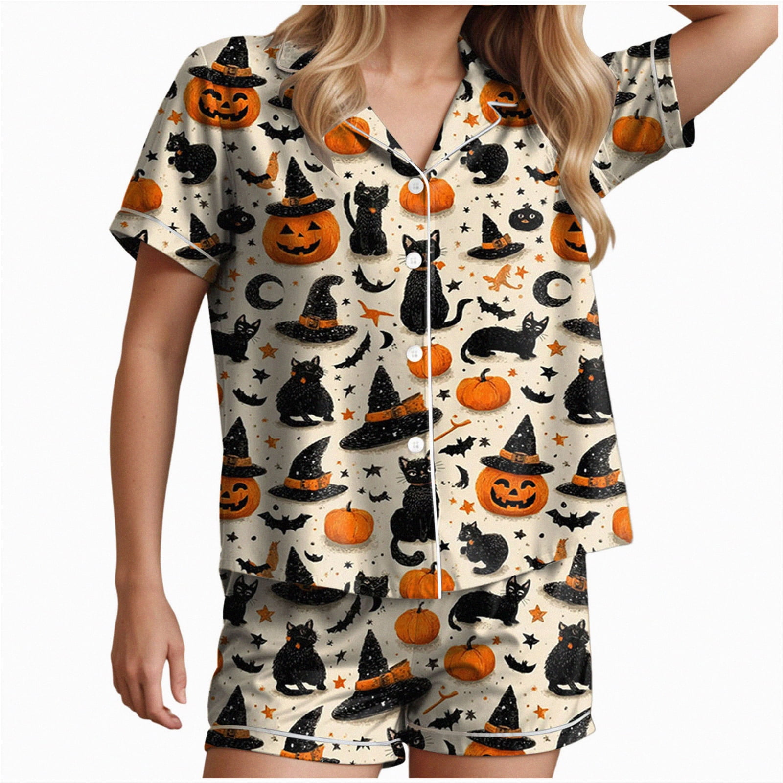 enyan Matching Halloween Pjs Fall, Autumn, & Halloween Themed Pajama ...