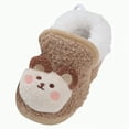 thumbnail image 1 of enyan Sneakers For Todd'ler B'oys B'aby Boy Girl Non-Skid Indoor Infant Walking Shoes Breathable Warm Elastic Sock Shoes with Sole Protect Toes Outdoor Sneakers Khaki,Size 4.5, 1 of 6