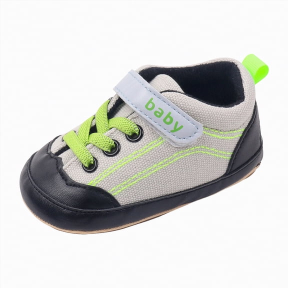 enyan Todd'ler Gir'l Shoes B'aby Sock Shoes B'oys G'irls First Walking Shoes Non-Slip Slippers Soft Sole Sneakers Todd'ler Infant B'abygirl Green,Size 5