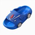 thumbnail image 1 of enyan Toddler Boys Girls Slippers Bunny Unicorn Pillow Sandals Summer Quick Dry Bathroom Slides Beach Water Non-Slip Kids Shower Shoes Blue,Size 1, 1 of 5