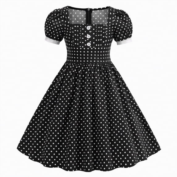 enyan Toddler Dress Girls Ruffle Tulle Dresses Cute Summer Party Princess Sundress Flower Girl Dress,Black,11-12 Years