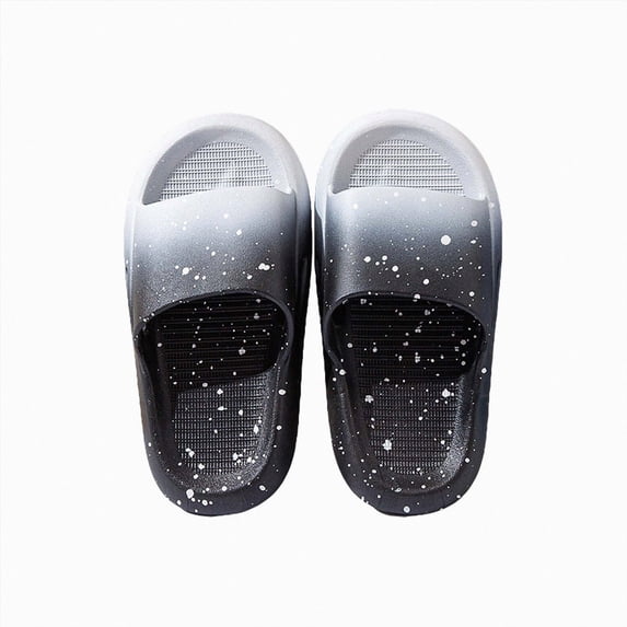 enyan Toddler Girls Boys Slides Sandals with Anti-Slip Sole for Beach Pool Black,Size 2.5(10.5-11.5 Years)