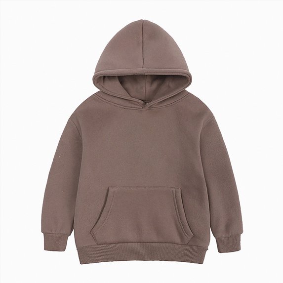 enyan Toddler Lightweight Hoodie Sweatshirt, Kids Boys Girls Sports Long Sleeve Pullover Tops Hoodies For Toddler Boys Brown,7-8 Years