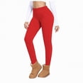 thumbnail image 1 of enyan Tummy Control Leggings Impact Hidden Scrunch Butt Leggings for Women Mid Low Waist Gym Workout Legging Tummy Control Booty Lifting Yoga Pants,Red,XXL, 1 of 1